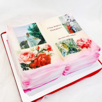 Торт развернутая книга