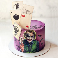 Торт Джокер и карты