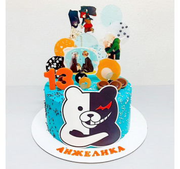 Детский торт с Аниме персонажами
