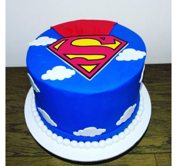 Торт Эмблема Супермена