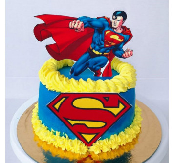 Торт Супермен для мальчика