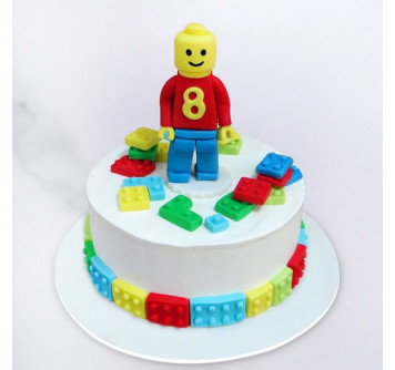 Торт Лего 8 лет